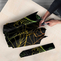 Aloha Hawaii Kalo Umbrella Reggae Taro Polynesian Pattern - Polynesian Pride