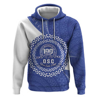 Queen Salote College 100th Anniversary Personalized Hoodie Est 1926 Kolisi Fefine Tongan Ngatu Pattern