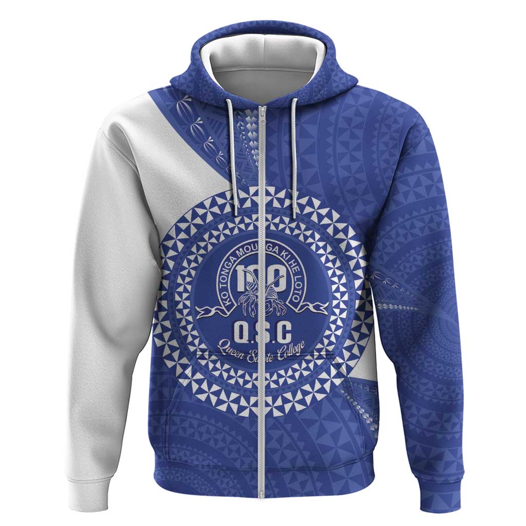 Queen Salote College 100th Anniversary Personalized Hoodie Est 1926 Kolisi Fefine Tongan Ngatu Pattern