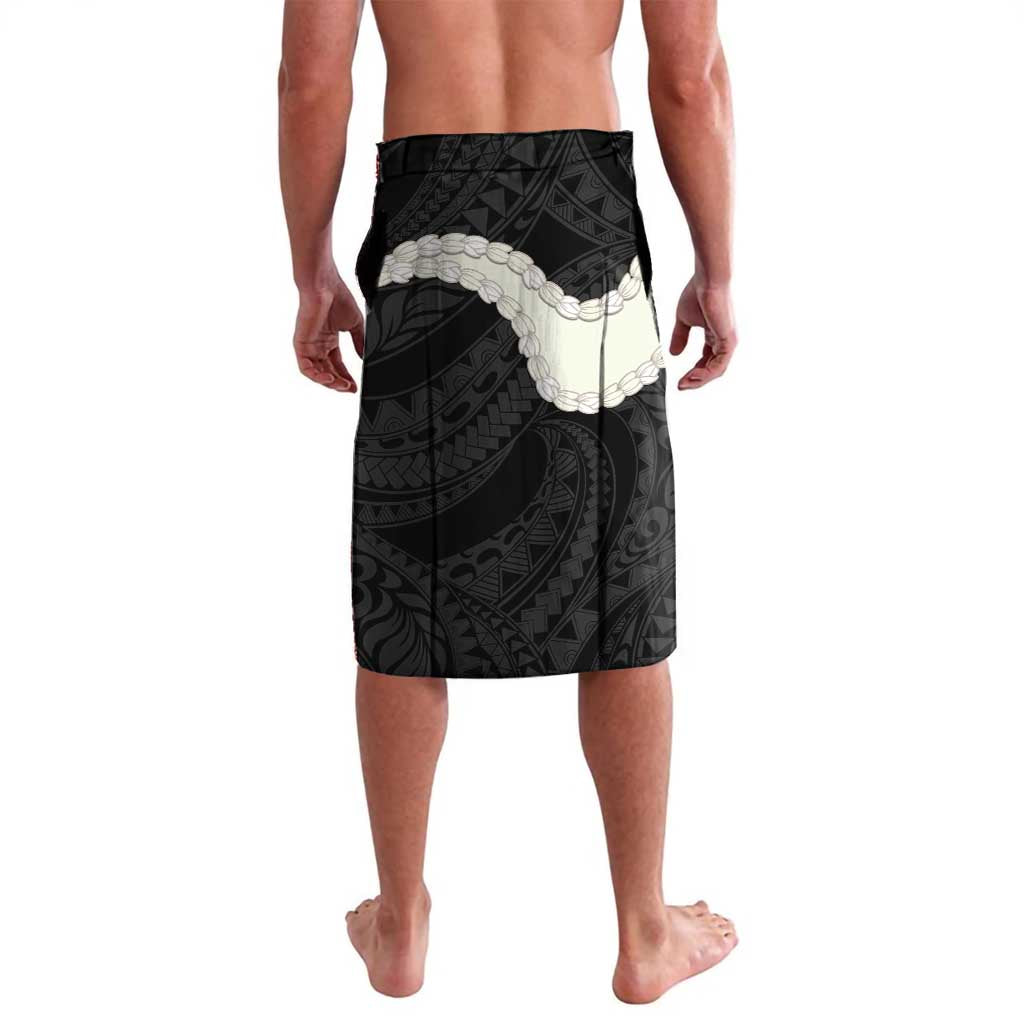 Black Polynesia Tribal Octopus Tattoo Lavalava Pikake Lei Polynesian Pattern