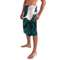 Teal Galaxy Polynesia Tribal Octopus Tattoo Lavalava Pikake Lei Polynesian Pattern