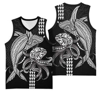 Kanaloa Aloha Hawaii Basketball Jersey Humpback Whale Octopus Tattoo Kakau Pattern
