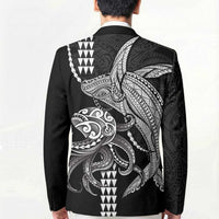 Kanaloa Aloha Hawaii Blazer Humpback Whale Octopus Tattoo Kakau Pattern
