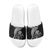 Kanaloa Aloha Hawaii Slide Sandals Humpback Whale Octopus Tattoo Kakau Pattern