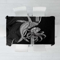 Kanaloa Aloha Hawaii Tablecloth Humpback Whale Octopus Tattoo Kakau Pattern