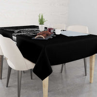 Kanaloa Aloha Hawaii Tablecloth Humpback Whale Octopus Tattoo Kakau Pattern