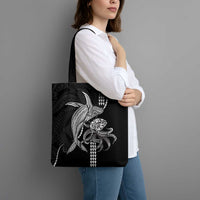 Kanaloa Aloha Hawaii Tote Bag Humpback Whale Octopus Tattoo Kakau Pattern