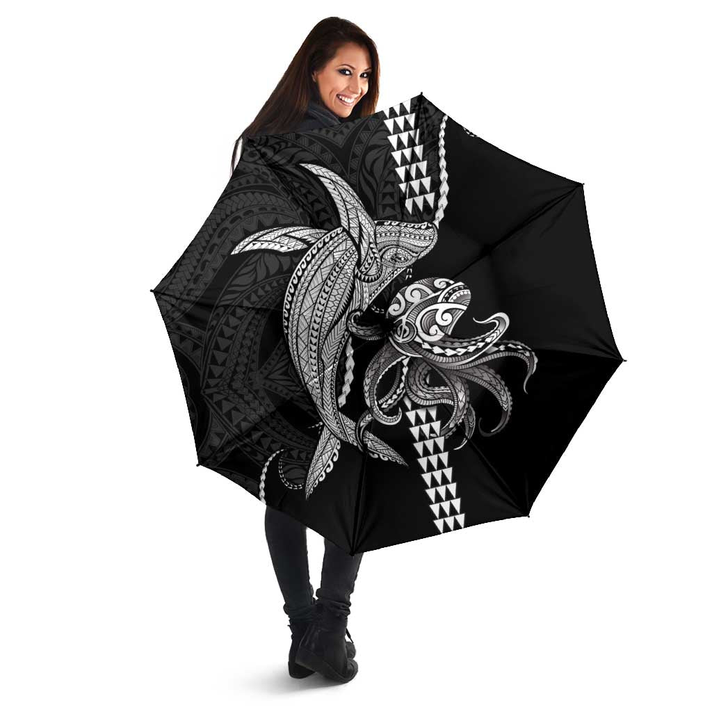 Kanaloa Aloha Hawaii Umbrella Humpback Whale Octopus Tattoo Kakau Pattern