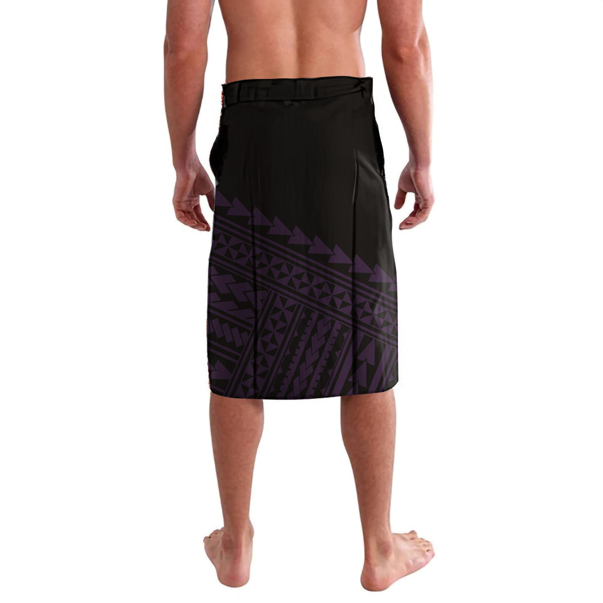 Aloha Hawaii Darts Lavalava Dart Board With Polynesian Shark - Purple