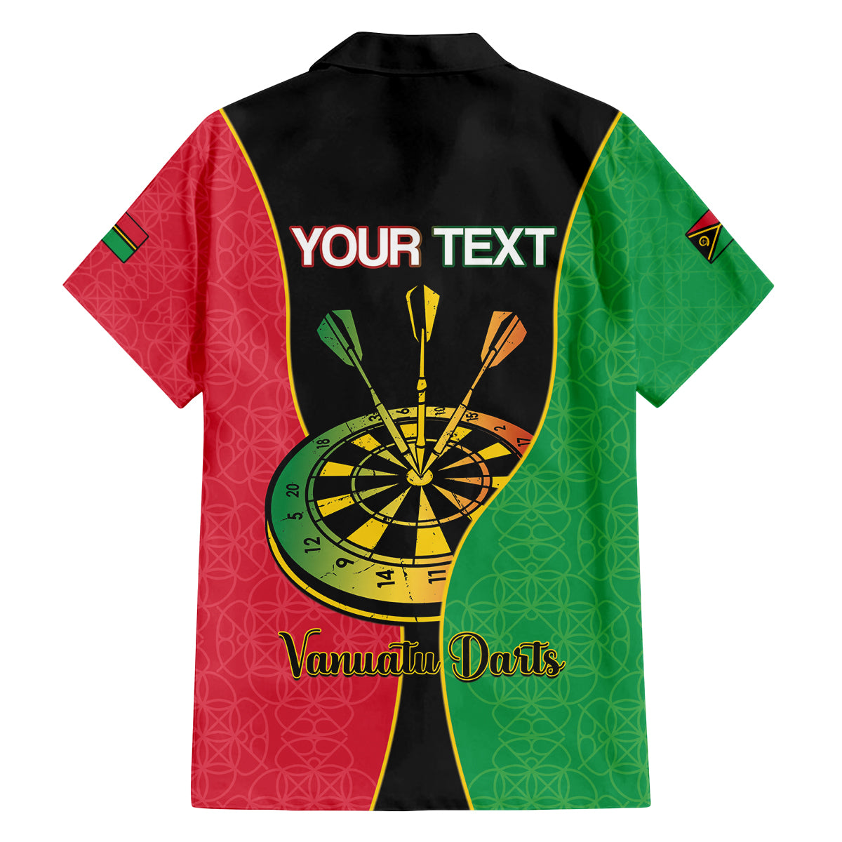 Personalised Vanuatu Darts Family Matching Off Shoulder Maxi Dress and Hawaiian Shirt Happiness Is A Tight Threesome Sand Drawing Art