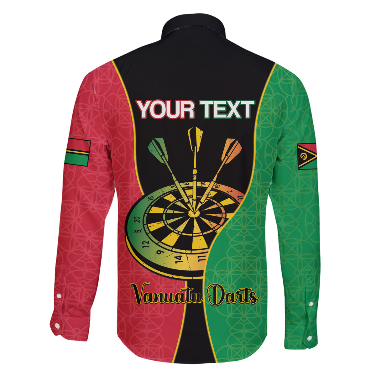 Personalised Vanuatu Darts Family Matching Short Sleeve Bodycon Dress and Hawaiian Shirt Happiness Is A Tight Threesome Sand Drawing Art LT14 - Polynesian Pride