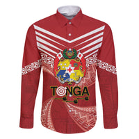 Tonga Darts Family Matching Off Shoulder Short Dress and Hawaiian Shirt Tongan Ngatu Pattern