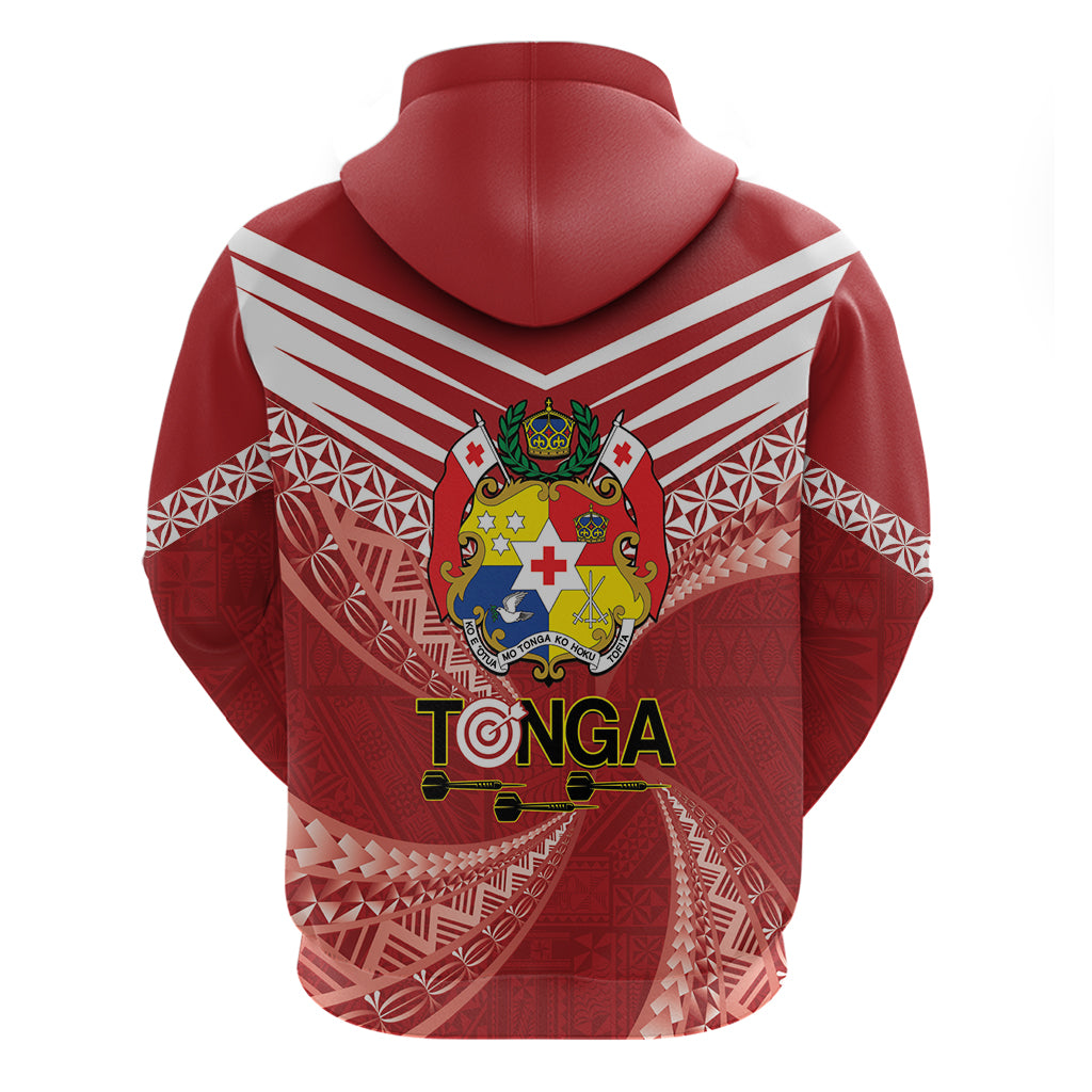 Tonga Darts Hoodie Tongan Ngatu Pattern