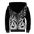 Personalised New Zealand Sherpa Hoodie Te Manaia Mangopare Maori And Fern Black Style LT14 - Polynesian Pride