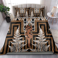 New Zealand Bedding Set Maori Maripi Knife With Poutama Art LT14 - Polynesian Pride