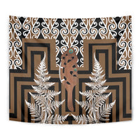 New Zealand Tapestry Maori Maripi Knife With Poutama Art