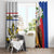 Personalised Philippines Eagle Window Curtain Filipino Sun Mix Sampaguita Flower