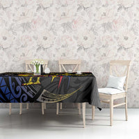 Philippines Sarimanok Tablecloth Papanok Legendary Bird Okir Polynesian Pattern