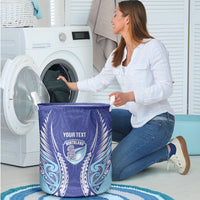 Northland 2026 Rugby Custom Laundry Basket NZ Maori Silver Fern