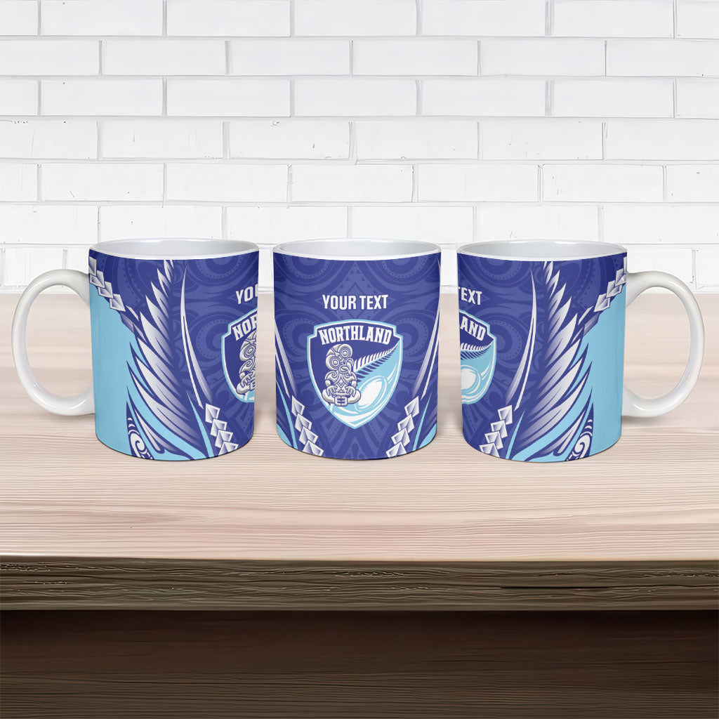 Northland 2026 Rugby Custom Ceramic Mug NZ Maori Silver Fern