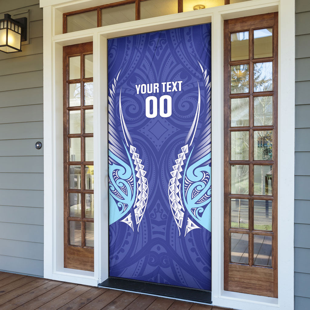 Northland 2026 Rugby Custom Door Cover NZ Maori Silver Fern LT14 - Polynesian Pride