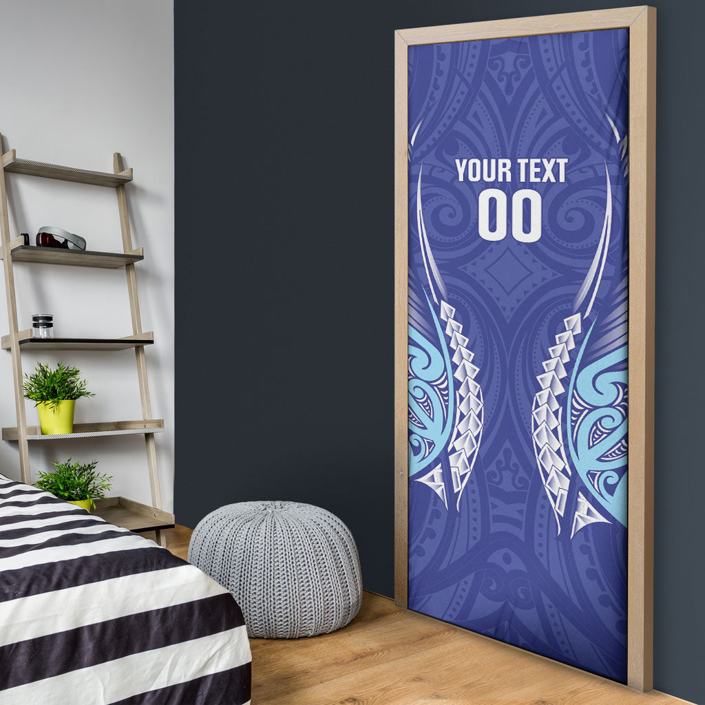 Northland 2026 Rugby Custom Door Cover NZ Maori Silver Fern LT14 - Polynesian Pride
