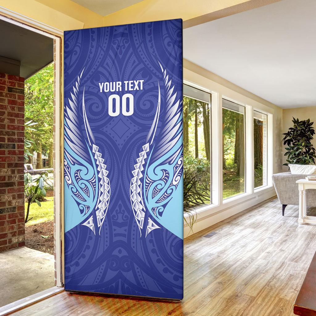 Northland 2026 Rugby Custom Door Cover NZ Maori Silver Fern LT14 - Polynesian Pride