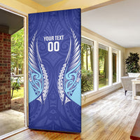 Northland 2026 Rugby Custom Door Cover NZ Maori Silver Fern LT14 - Polynesian Pride