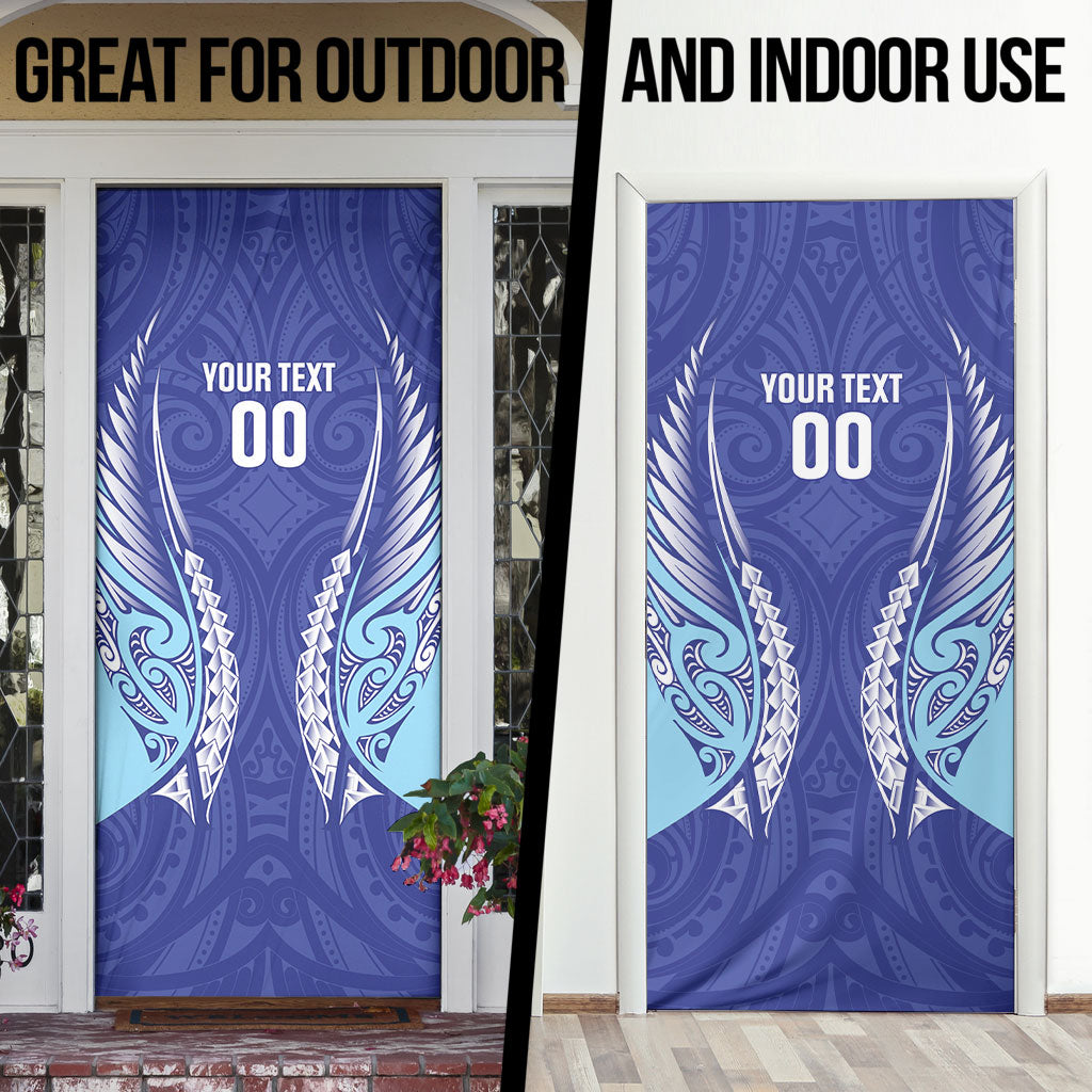 Northland 2026 Rugby Custom Door Cover NZ Maori Silver Fern LT14 - Polynesian Pride