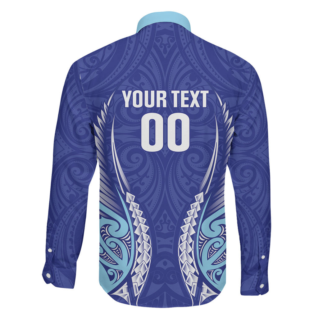 Northland 2026 Rugby Custom Family Matching Off The Shoulder Long Sleeve Dress and Hawaiian Shirt NZ Maori Silver Fern LT14 - Polynesian Pride