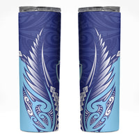 Northland 2026 Rugby Custom Skinny Tumbler NZ Maori Silver Fern