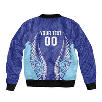Northland 2026 Rugby Custom Sleeve Zip Bomber Jacket NZ Maori Silver Fern
