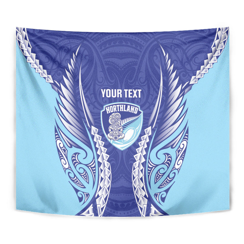 Northland 2026 Rugby Custom Tapestry NZ Maori Silver Fern