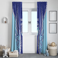 Northland 2026 Rugby Custom Window Curtain NZ Maori Silver Fern LT14 - Polynesian Pride