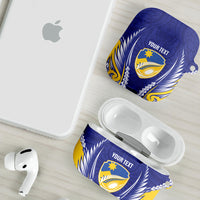 Otago 2026 Rugby Custom AirPods Case NZ Maori Silver Fern LT14 - Polynesian Pride