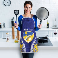 Otago 2026 Rugby Custom Apron NZ Maori Silver Fern LT14 - Polynesian Pride
