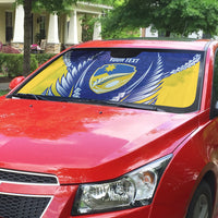 Otago 2026 Rugby Custom Auto Sun Shade NZ Maori Silver Fern
