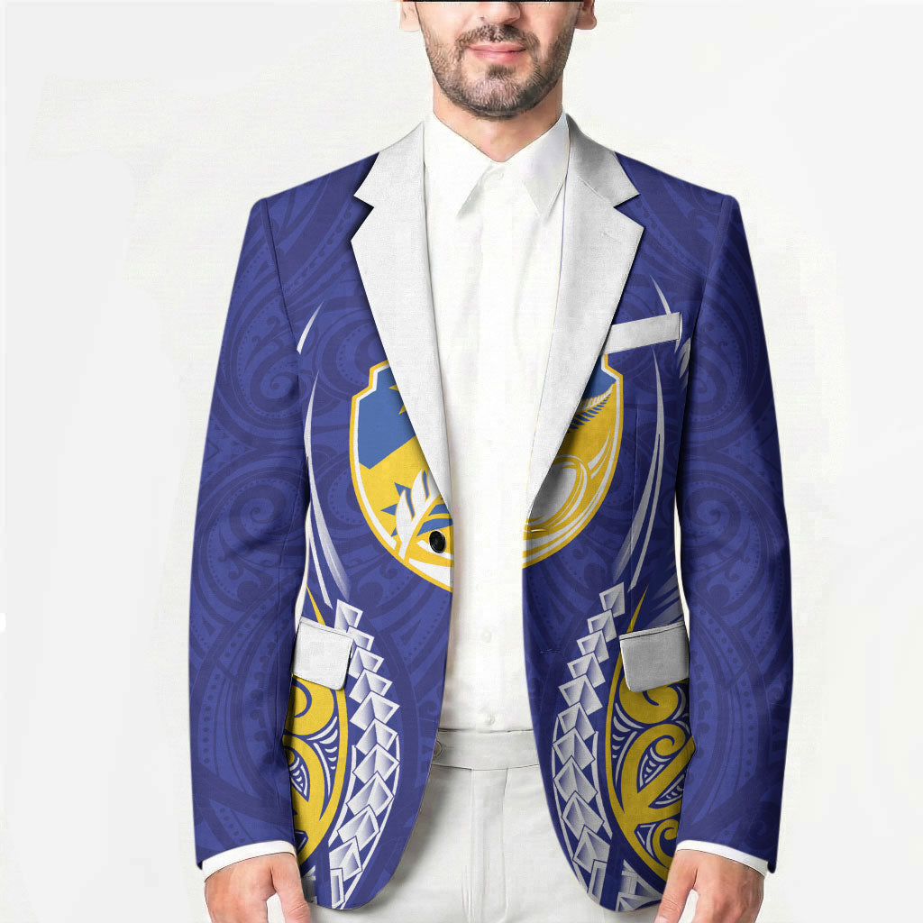 Otago 2026 Rugby Custom Blazer NZ Maori Silver Fern LT14 - Polynesian Pride