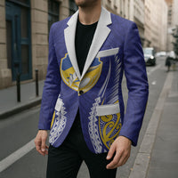 Otago 2026 Rugby Custom Blazer NZ Maori Silver Fern LT14 - Polynesian Pride