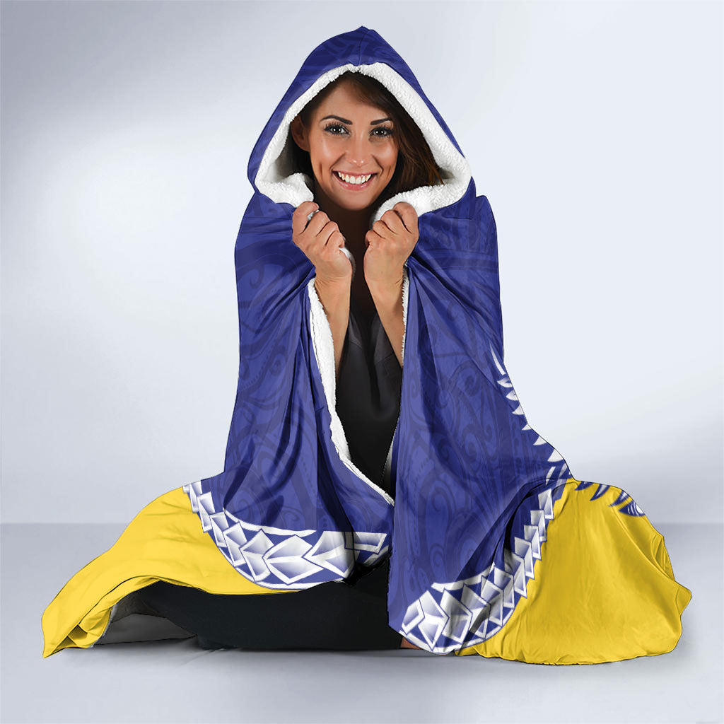 Otago 2026 Rugby Custom Hooded Blanket NZ Maori Silver Fern