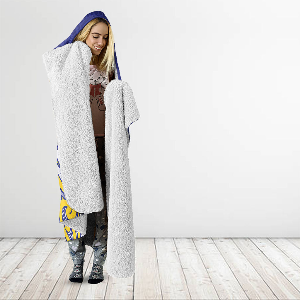 Otago 2026 Rugby Custom Hooded Blanket NZ Maori Silver Fern