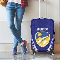 Otago 2026 Rugby Custom Luggage Cover NZ Maori Silver Fern LT14 - Polynesian Pride