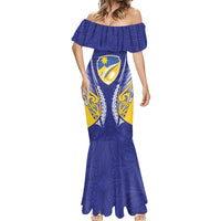 Otago 2026 Rugby Custom Mermaid Dress NZ Maori Silver Fern