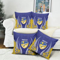 Otago 2026 Rugby Custom Pillow Cover NZ Maori Silver Fern LT14 - Polynesian Pride