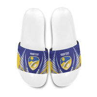 Otago 2026 Rugby Custom Slide Sandals NZ Maori Silver Fern