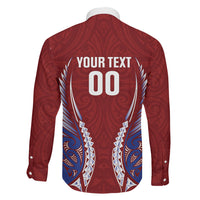 Southland 2026 Rugby Custom Family Matching Off The Shoulder Long Sleeve Dress and Hawaiian Shirt NZ Maori Silver Fern LT14 - Polynesian Pride