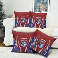 Southland 2026 Rugby Custom Pillow Cover NZ Maori Silver Fern LT14 - Polynesian Pride