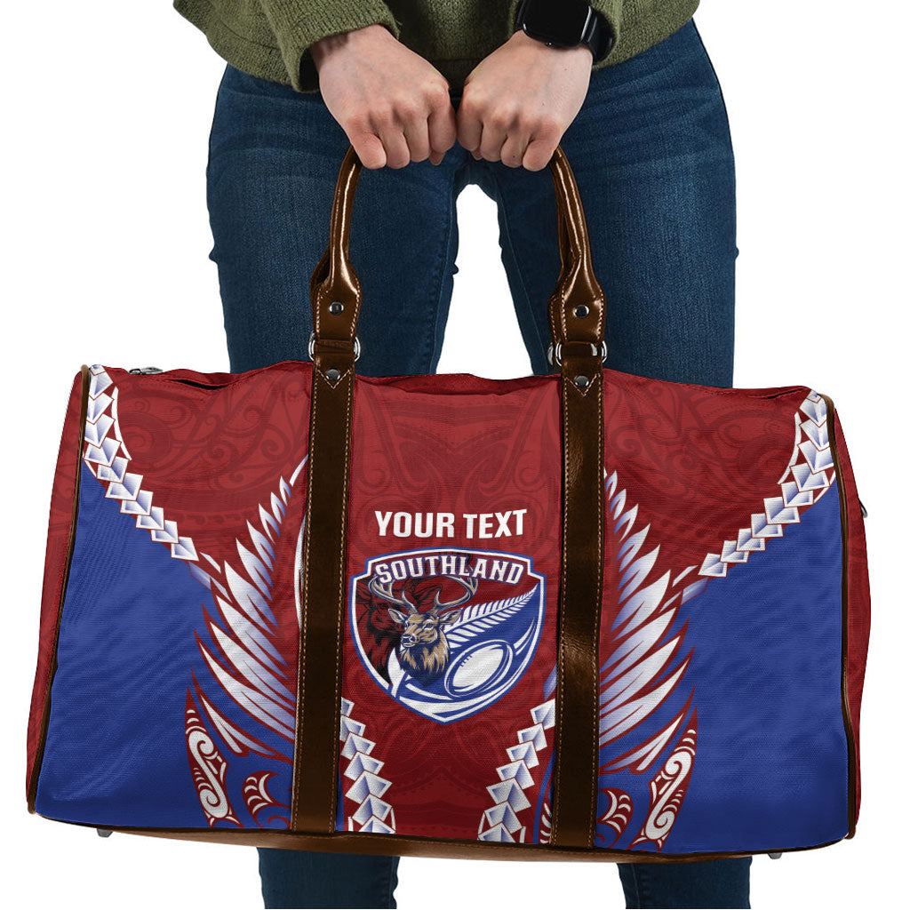Southland 2026 Rugby Custom Travel Bag NZ Maori Silver Fern