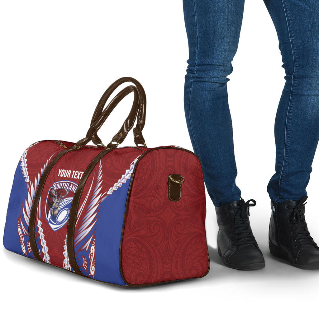 Southland 2026 Rugby Custom Travel Bag NZ Maori Silver Fern LT14 - Polynesian Pride