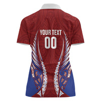 Southland 2026 Rugby Custom Women Polo Shirt NZ Maori Silver Fern LT14 - Polynesian Pride